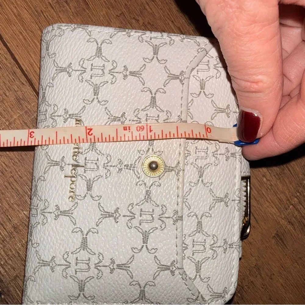 Nanette lepore Cream Monogram Wallet